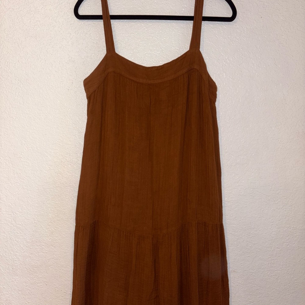 Michael Stars Tan Midi Dress